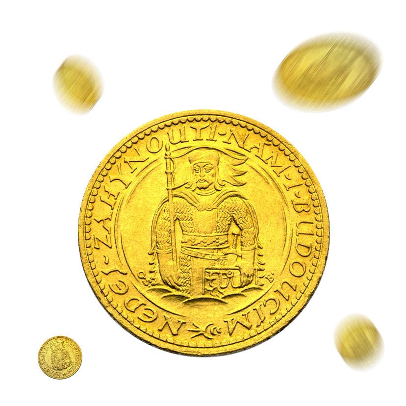 Aukce zlatých mincí - jaro 2024